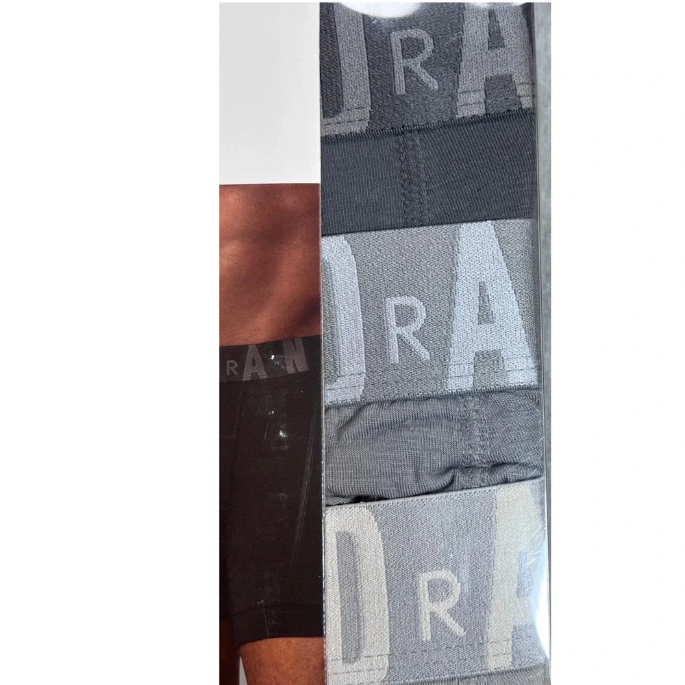 Nike Jordan Flight Modal Boxer Briefs 3 Pack Particle Gray Men Medium JM0621-G1Z